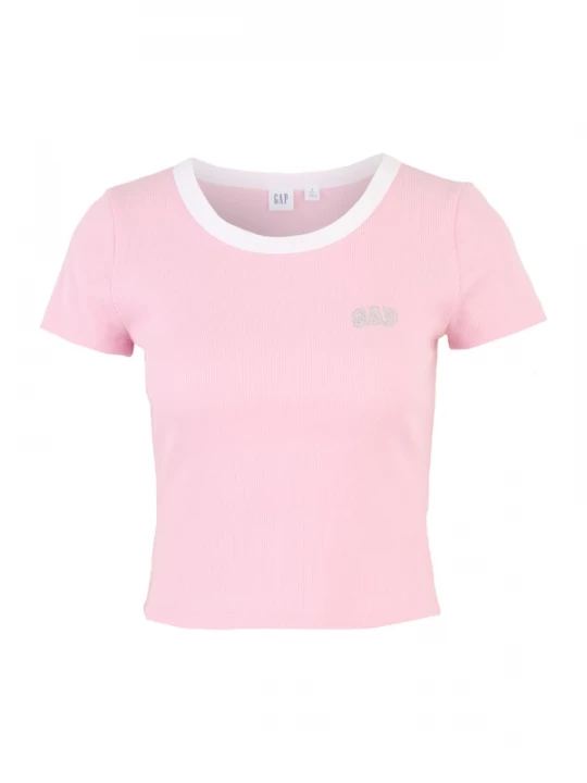 Foto van product Gap Tall Shirt rosa / zilver / wit