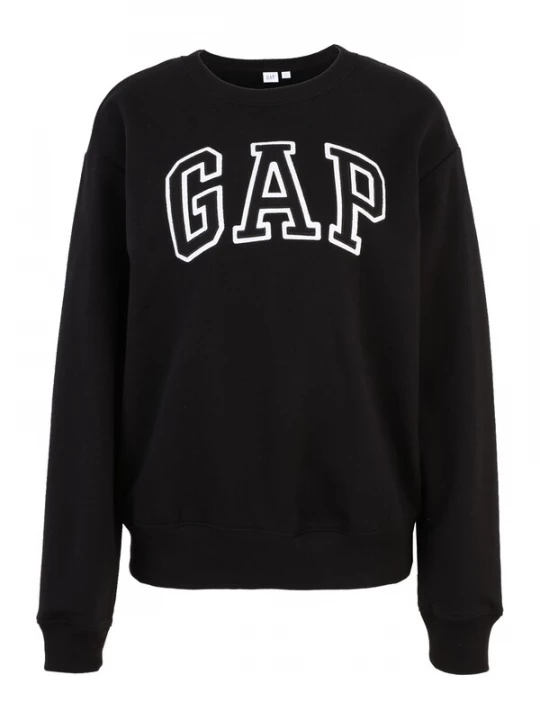 Foto van product Gap Tall Sweatshirt 'HERITAGE' zwart / wit