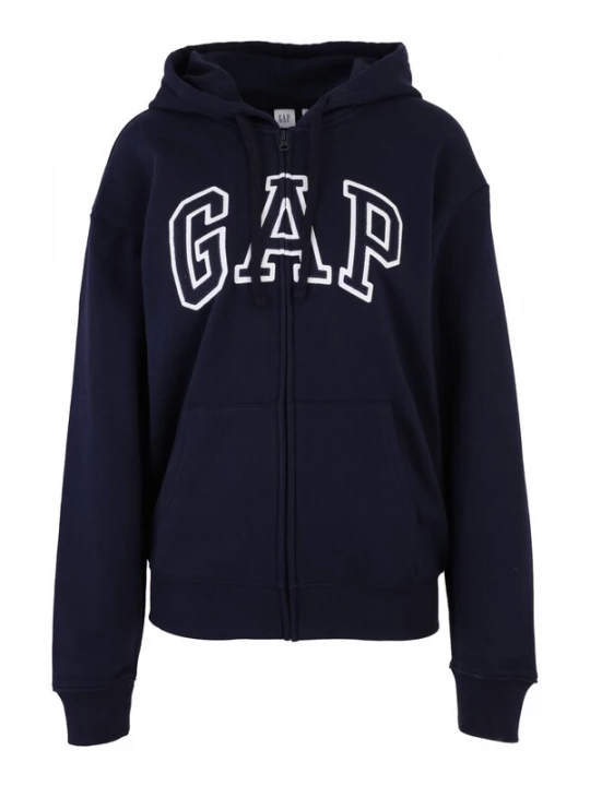 Foto van product Gap Tall Sweatvest 'HERITAGE' navy / wit