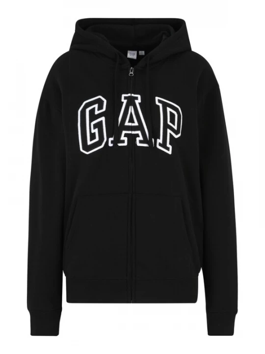 Foto van product Gap Tall Sweatvest 'HERITAGE' zwart / wit