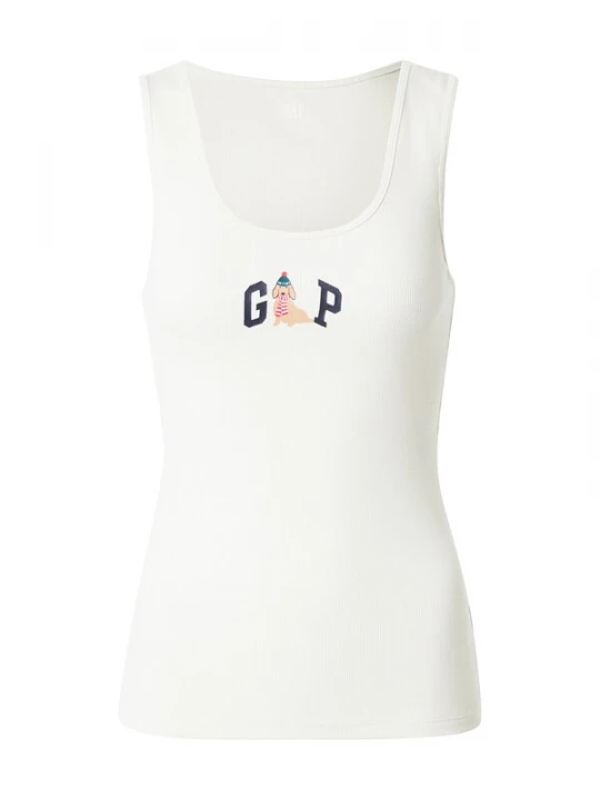 Foto van product GAP Top cappuccino / spar / aubergine / offwhite