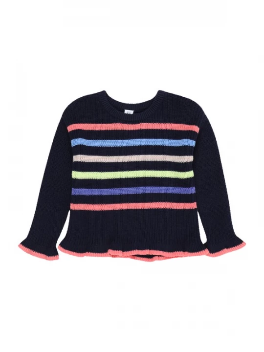 Foto van product GAP Trui blauw / navy / geel / zalm roze