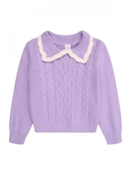 Foto van product GAP Trui 'CASHSOFT' lila / wit