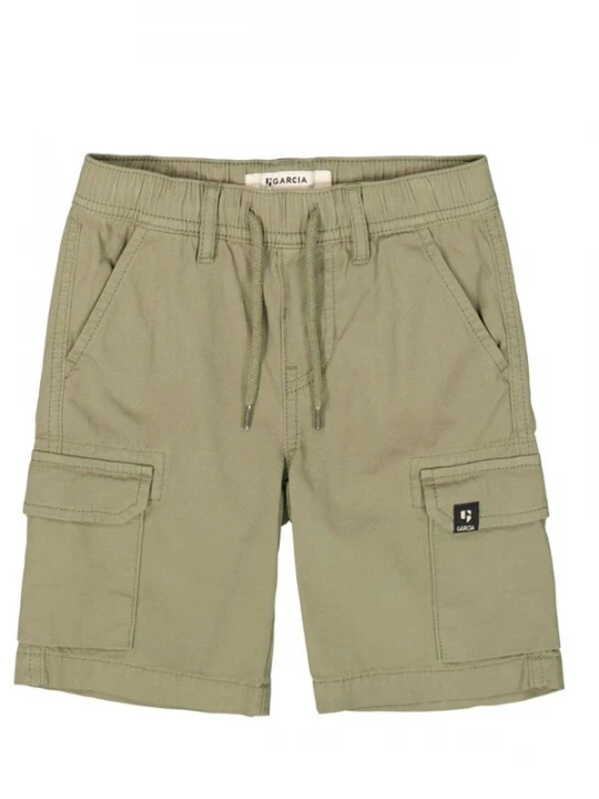 Foto van product GARCIA Broek 'Garcia - Short' kaki