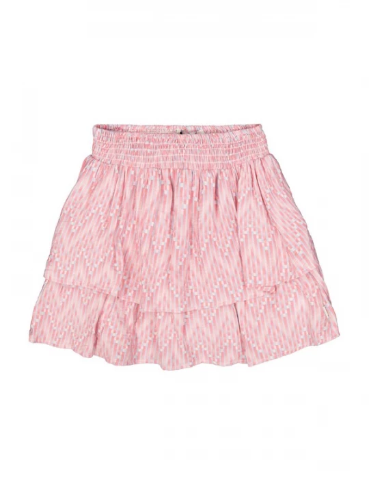 Foto van product GARCIA Rok ecru / pastelblauw / lichtroze