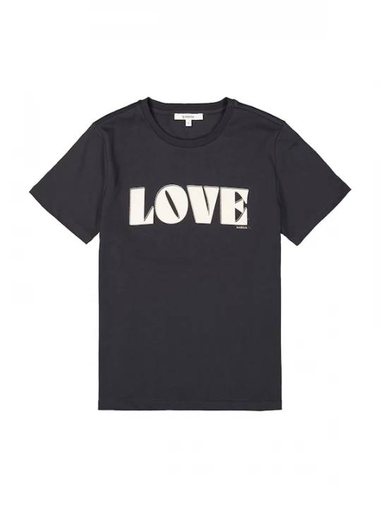 Foto van product GARCIA Shirt antraciet / wit