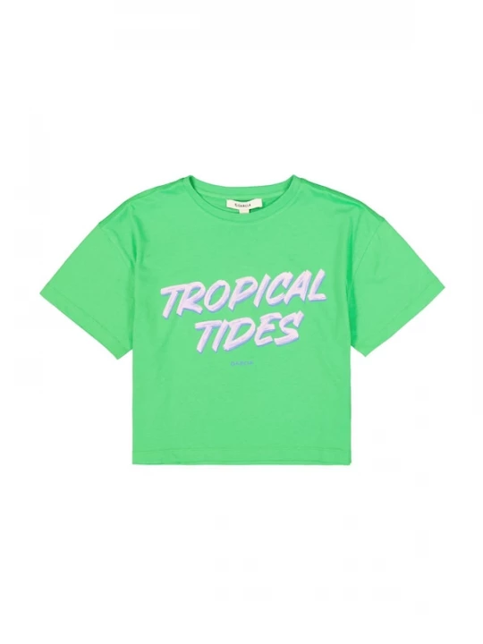 Foto van product GARCIA Shirt blauw / groen / rosa