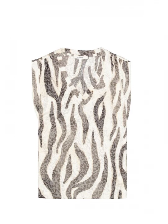 Foto van product GARCIA Shirt 'Garcia - Dames t-shirt' bruin