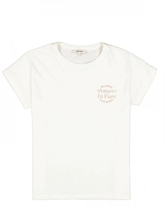 Foto van product GARCIA Shirt 'Garcia - Dames t-shirt' wit