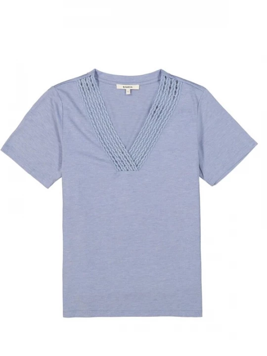 Foto van product GARCIA Shirt 'Garcia - Licht bruin t-shirt' blauw