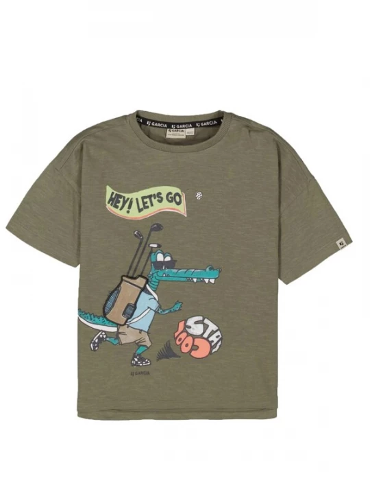 Foto van product GARCIA Shirt 'Garcia - T-shirt' kaki