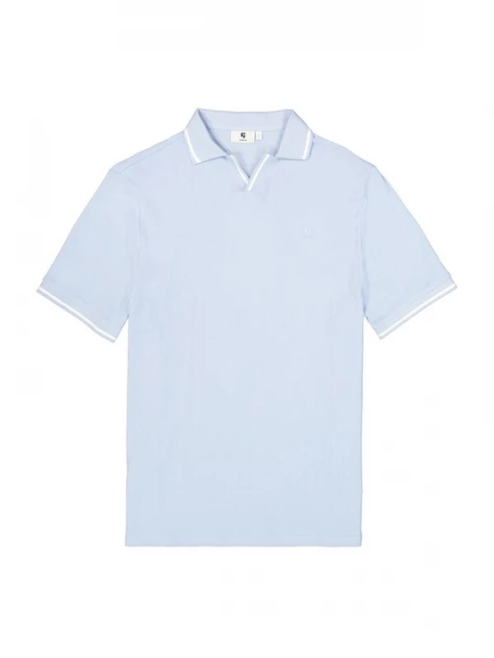 Foto van product GARCIA Shirt lichtblauw / wit