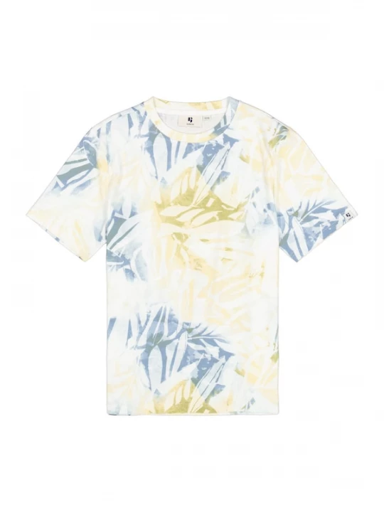 Foto van product GARCIA Shirt opaal / lichtgeel / wit