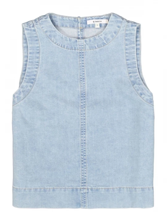 Foto van product GARCIA Top blauw denim