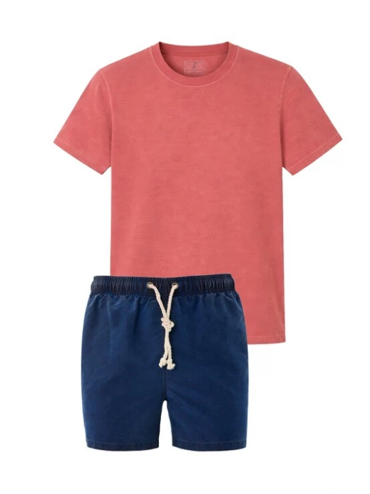 Foto van product Gassa d'Amante Zwemshorts 'Costume Venezia' blauw / rood