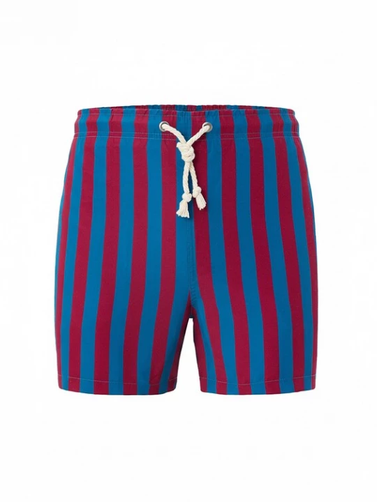 Foto van product Gassa d'Amante Zwemshorts 'Polignano' blauw / rood