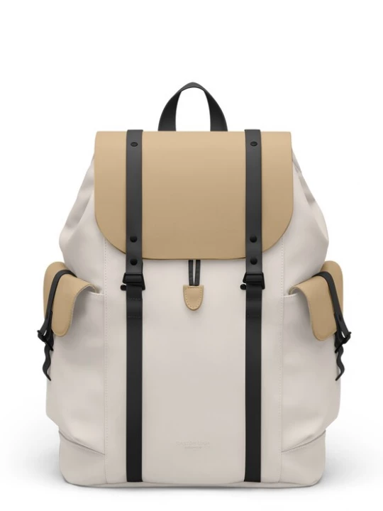 Foto van product Gaston Luga Rugzak 'Spläsh Utility' crème / donkerbeige / zwart