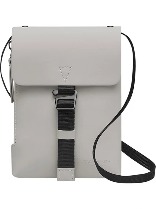 Foto van product Gaston Luga Schoudertas 'Spläsh' taupe / zwart