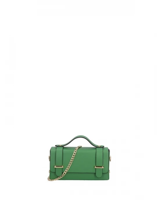 Foto van product Gave Lux Handtas 'Aurelia' goud / groen