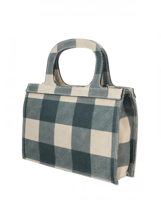 Foto van product Gave Lux Handtas beige / smaragd