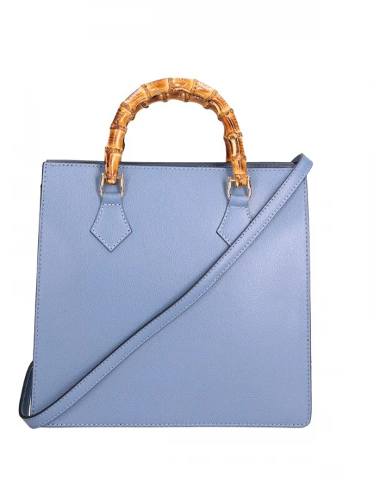 Foto van product Gave Lux Handtas bruin / violetblauw
