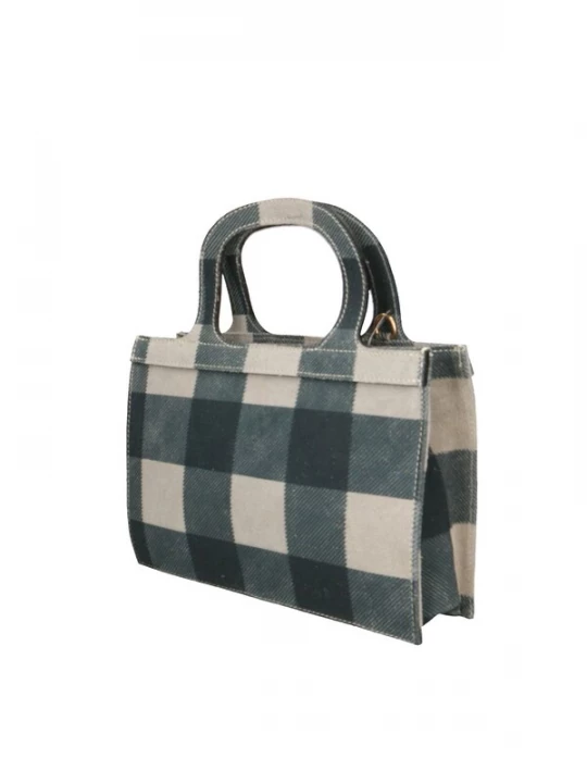 Foto van product Gave Lux Handtas blauw / lichtgrijs