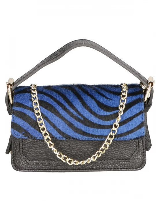 Foto van product Gave Lux Handtas royal blue / koningsblauw / antraciet / zwart