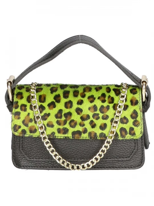 Foto van product Gave Lux Handtas bruin / groen / zwart