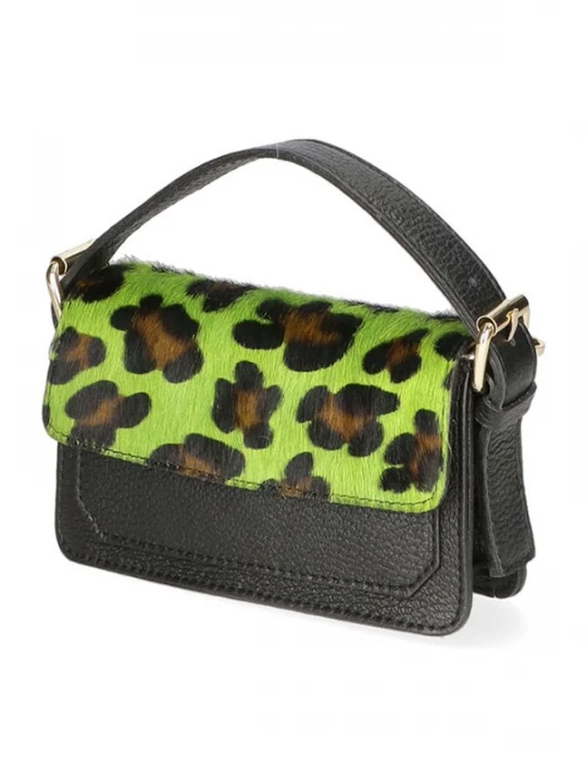 Foto van product Gave Lux Handtas bruin / donkerbruin / groen