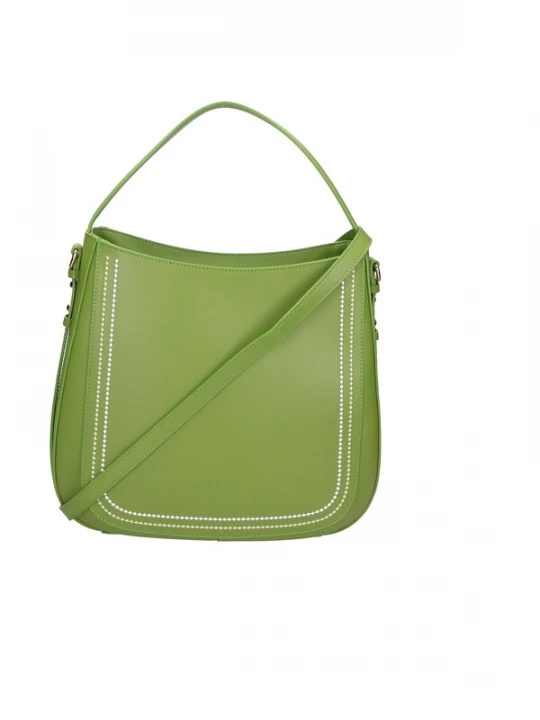 Foto van product Gave Lux Handtas lichtgroen / wit