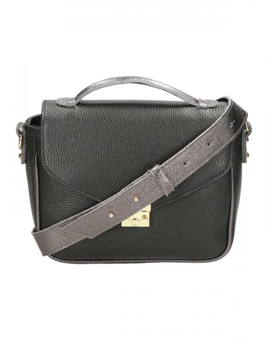 Foto van product Gave Lux Handtas zwart / zilver