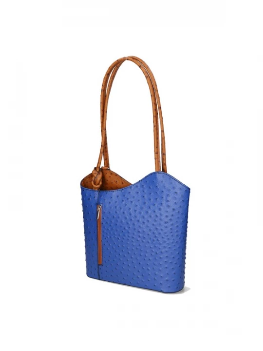 Foto van product Gave Lux Rugzak kobaltblauw / cognac