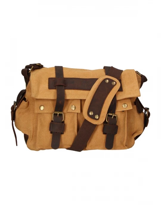 Foto van product Gave Lux Schoudertas cognac / donkerbruin