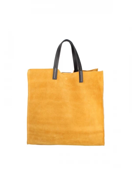 Foto van product Gave Lux Shopper geel / zwart