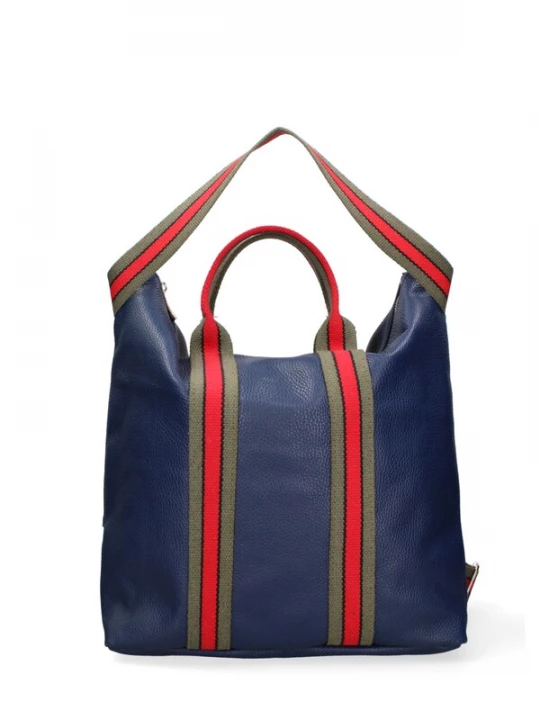 Foto van product Gave Lux Shopper navy / kaki / neonoranje