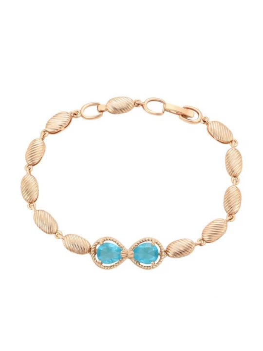 Foto van product NAEMI Armband turquoise / goud