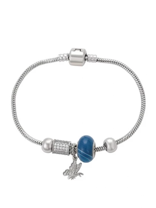 Foto van product faina Armband blauw / zilver