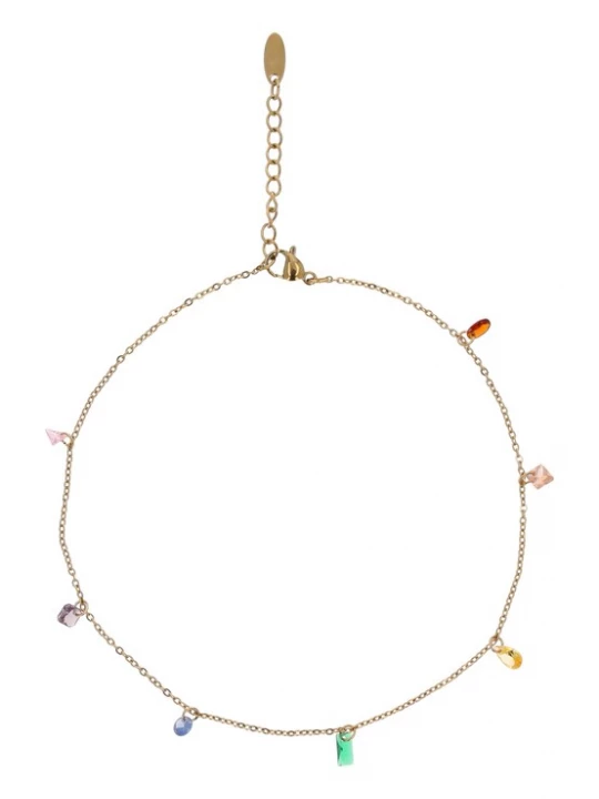 Foto van product faina Armband geel / goud / sering / rosa
