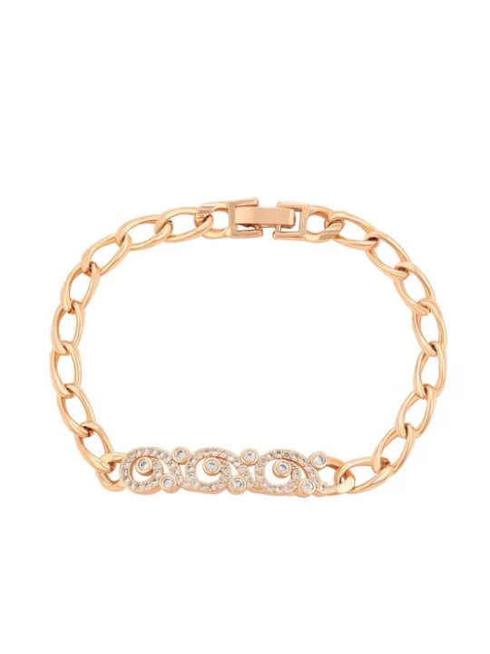 Foto van product faina Armband rose-goud / transparant