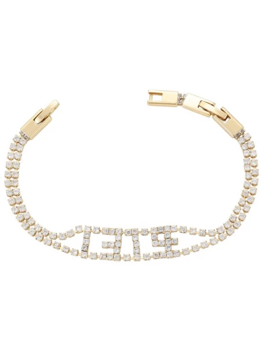 Foto van product NAEMI Armband goud / transparant