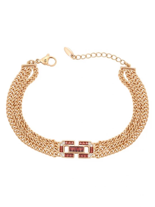 Foto van product faina Armband rose-goud / kreeft