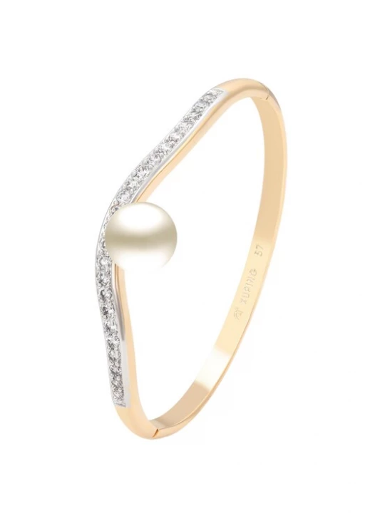 Foto van product NAEMI Armband goud / transparant / wit