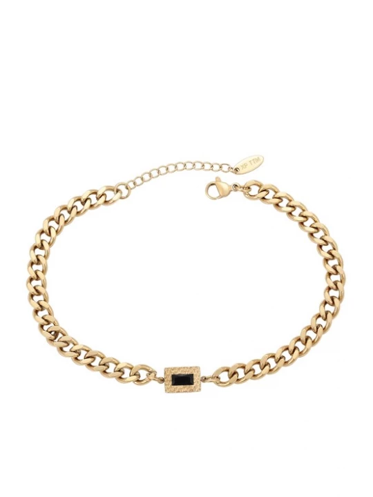 Foto van product NAEMI Armband goud / zwart