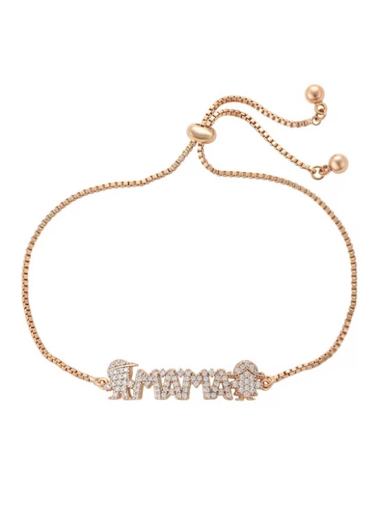 Foto van product NAEMI Armband rose-goud / transparant