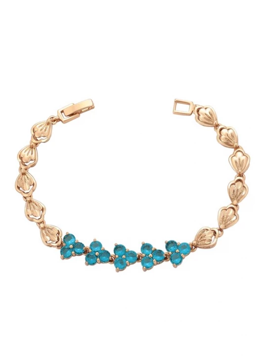 Foto van product faina Armband azuur / goud