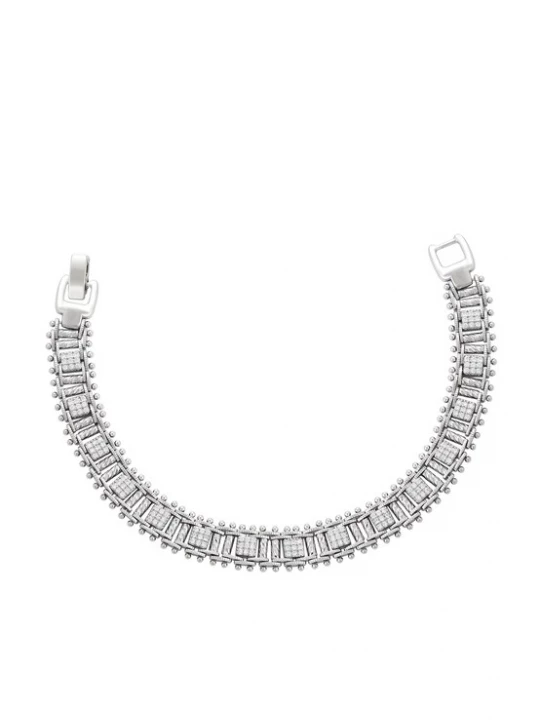Foto van product faina Armband zilver / transparant
