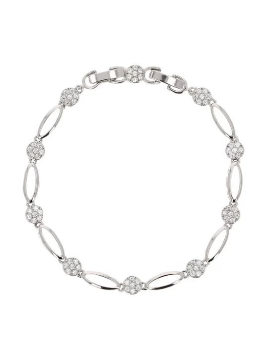 Foto van product faina Armband zilver / transparant