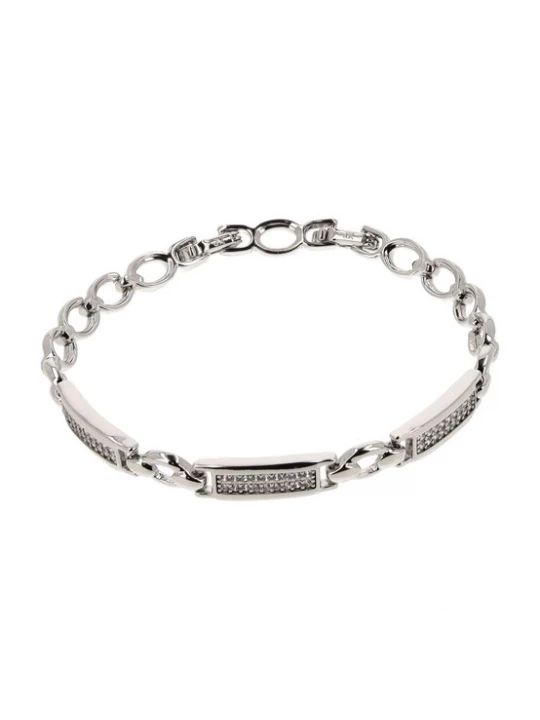 Foto van product NAEMI Armband zilver / transparant