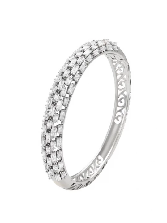 Foto van product faina Armband zilver / transparant