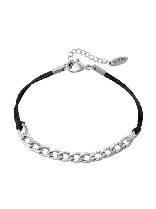 Foto van product faina Armband zwart / zilver